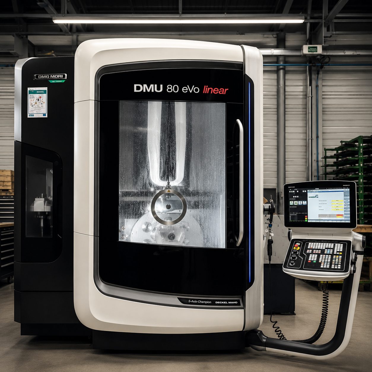 Usinage 5 axes sur DMU 40 eVo linear